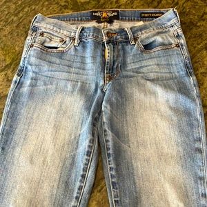 Lucky Brand size 6 light wash jeans